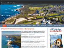 Tablet Screenshot of beachbackpackers.com.au